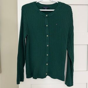 Tommy Hilfiger Forest Green Women's Cardigan